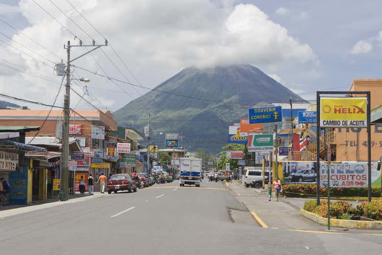 Dejando atrás La Fortuna