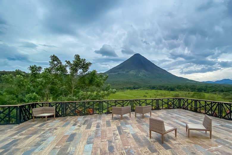 The imposing Arenal Volcano