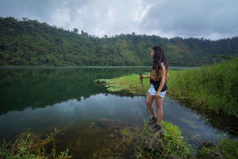 Paseo por la laguna de Hule