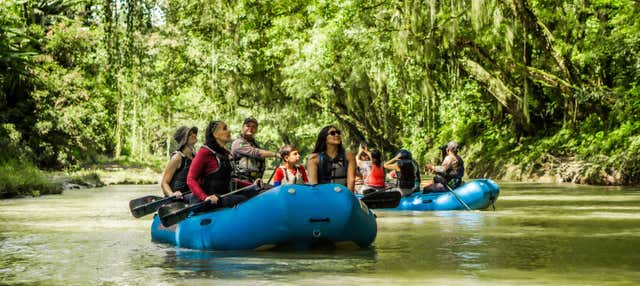 Giro in gommone sul fiume Peñas Blancas