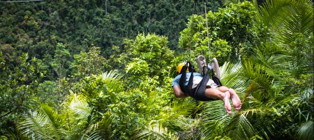 Tirolinas en Manuel Antonio