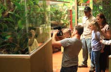 Visita al herpetario de Selvatura Park