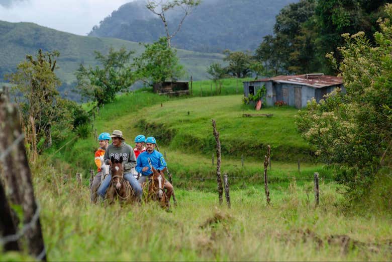 Passeio a cavalo em Monteverde