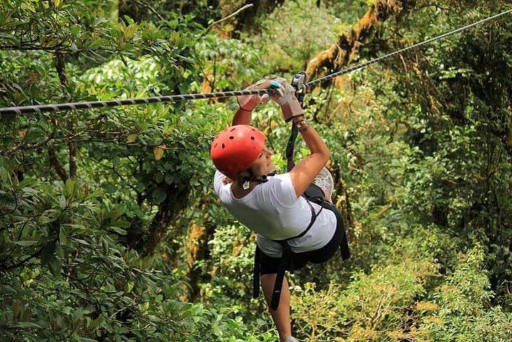Tirolina en Monteverde