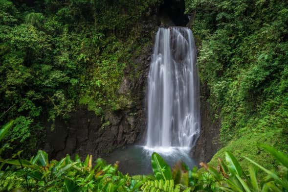Senderismo por El Tigre Waterfalls