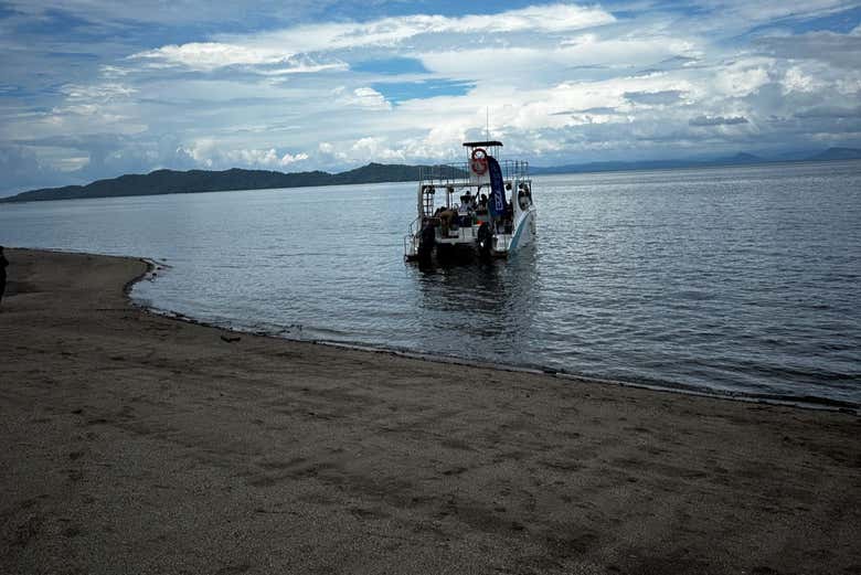 Explore a beach along the coast
