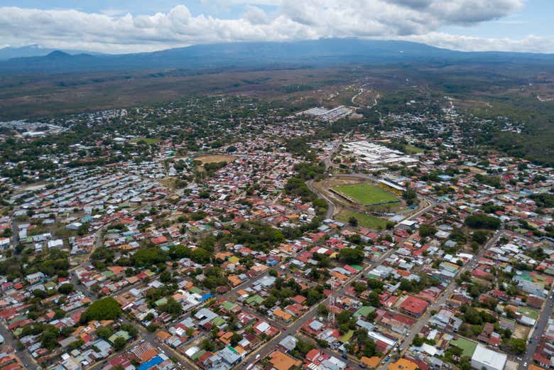 Vista aérea de Libéria