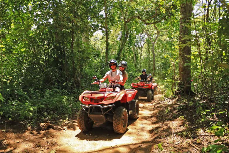 Passeio de quadriciclo