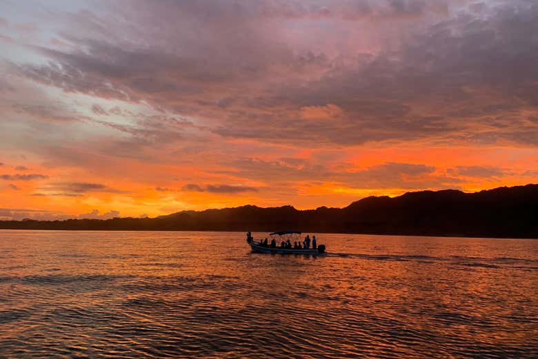 Entardecer em Pochote