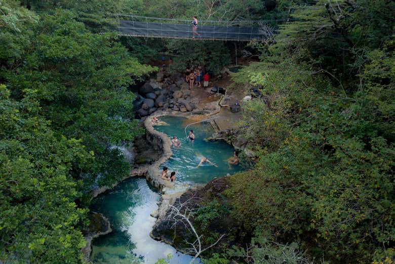 Panorámica de las termas