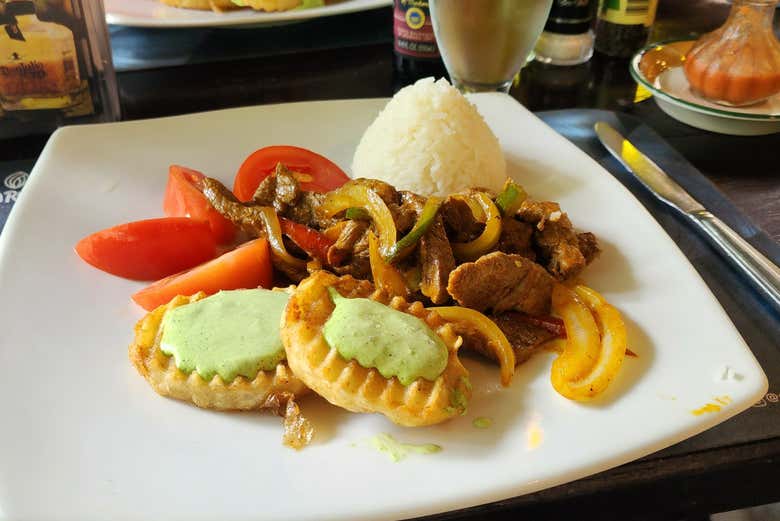 Profitez d'un délicieux déjeuner à La Fortuna