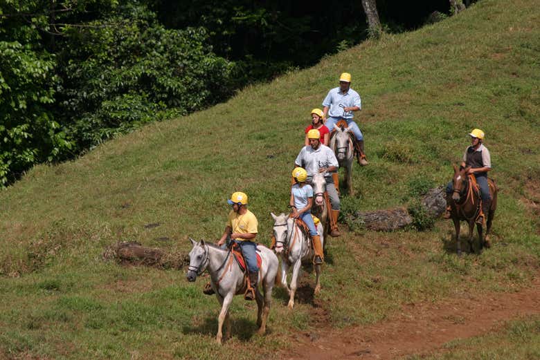 Passeio a cavalo em Sarapiquí