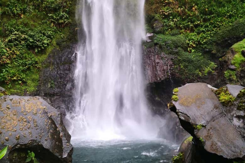 A waterfall that we'll see during the tour
