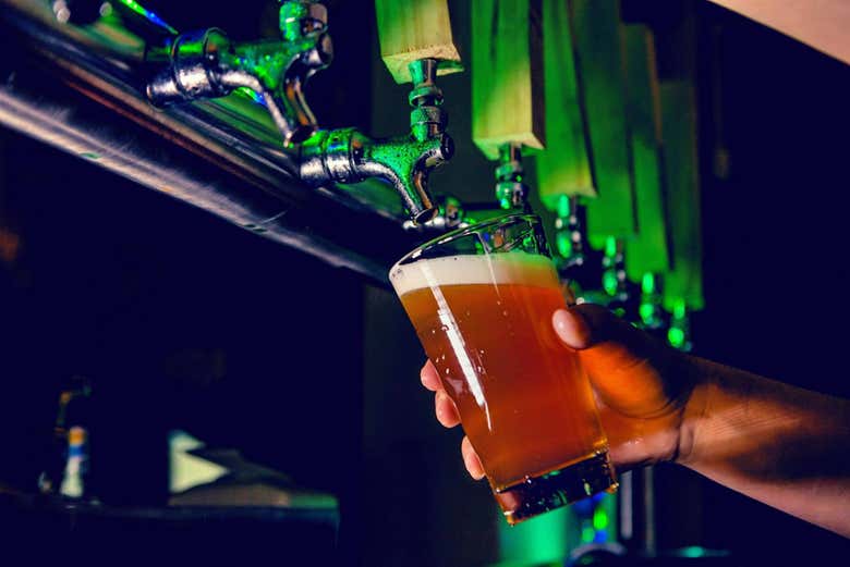 Draught beer