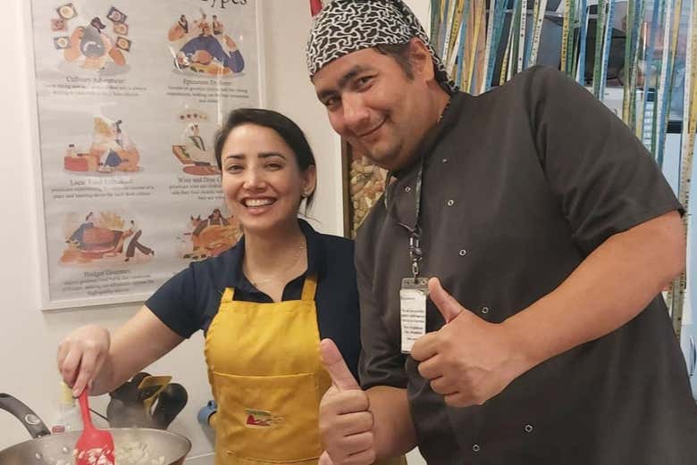 Aprenderéis los secretos de la cocina tica