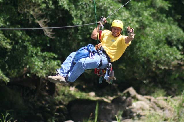 Tirolesa en Sarapiquí
