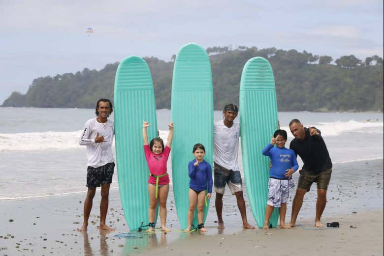 Ready for the surfing lesson