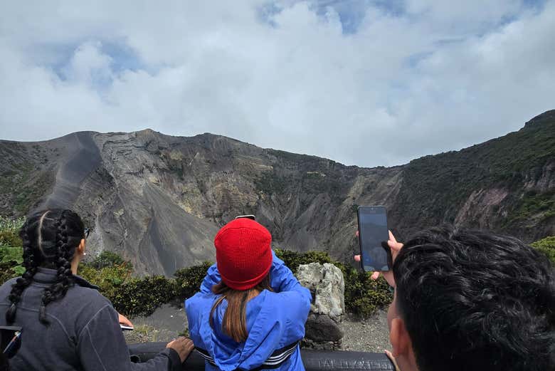 Belvédère du volcan Irazú