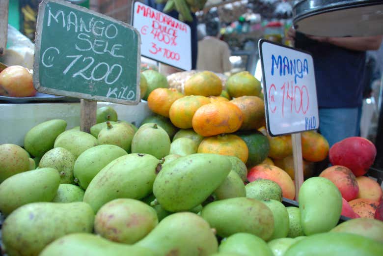 Frutas en el mercado