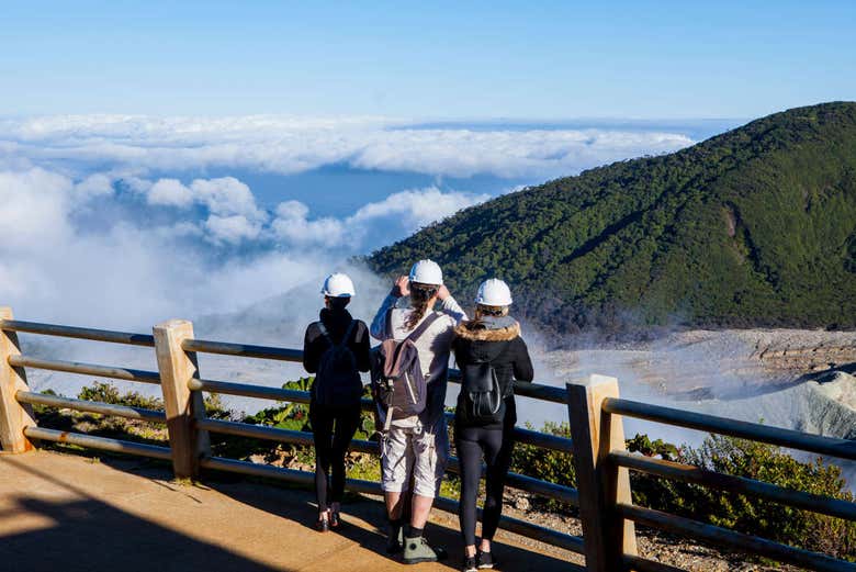 Point de vue du volcan