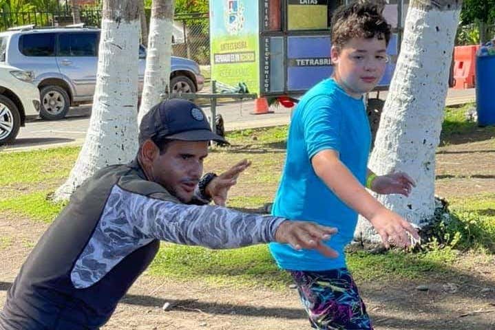 Listening to the instructor