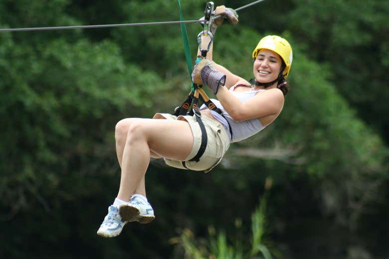 Deslizando a toda velocidade!
