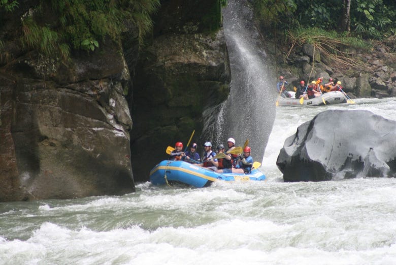 Rafting río Pacuare