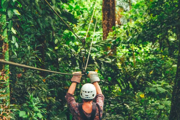 San Luis Adventure Park Ziplining Activity