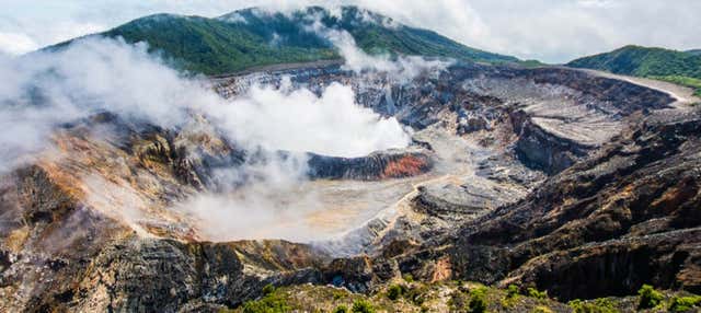 Volcán Poás, Catarata de La Paz y finca de café