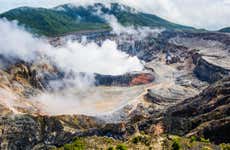 Vulcão Poás, Catarata de La Paz e plantação de café