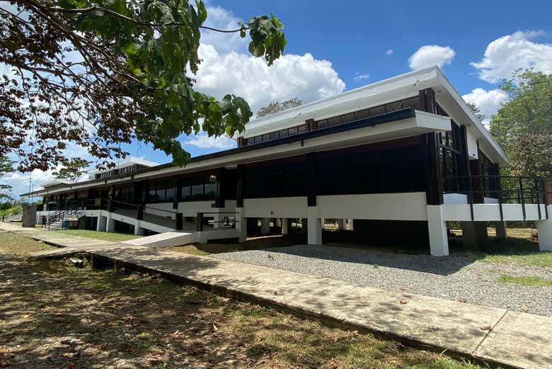 Exterior del Museo del Sitio Arqueológico Finca 6