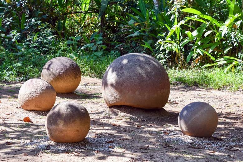 Esferas del Sitio Arqueológico Finca 6