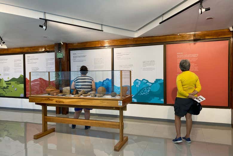 Visitando el Museo del Sitio Arqueológico Finca 6