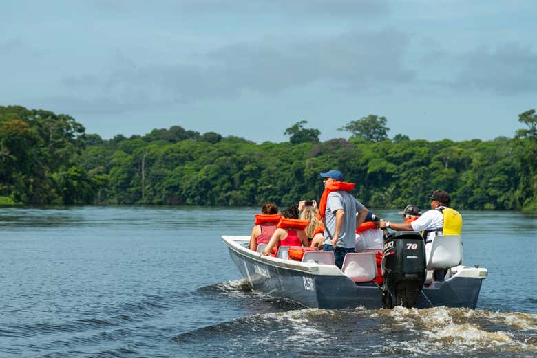 Voyagez en bateau à Tortuguero