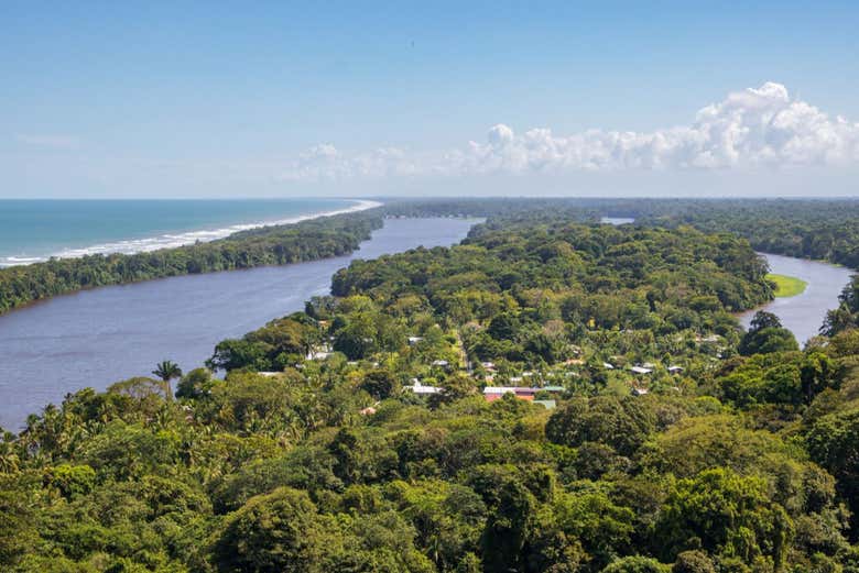 Admire the stunning scenery from the viewpoint