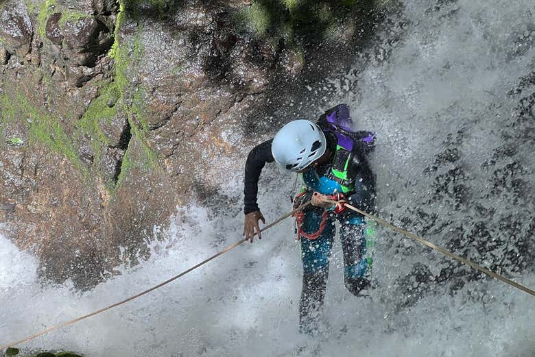As cachoeiras do cânion El Silencio