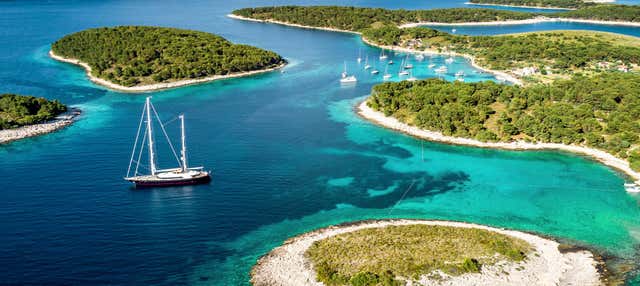 Excursão à Gruta Azul, Hvar e ilhas Pakleni