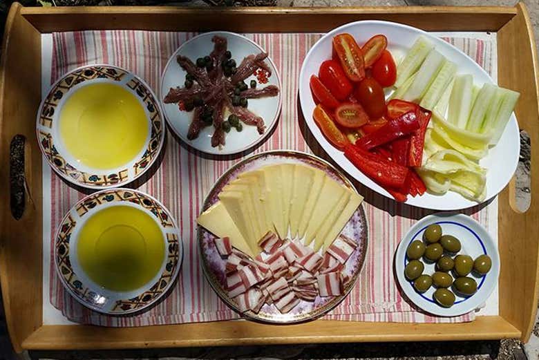 Degustación en el Museo de Aceite de Oliva