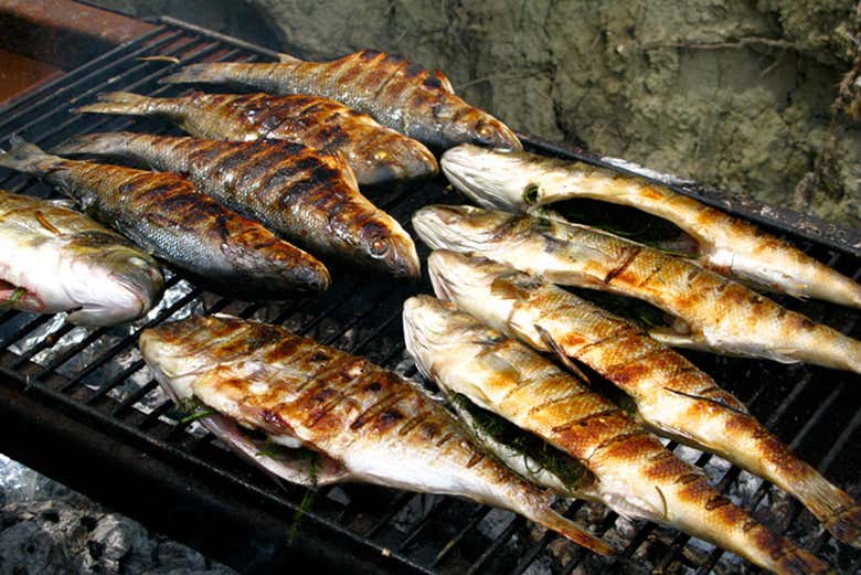 Pescado a la parrilla