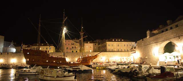 Croisière de nuit en galion à Dubrovnik