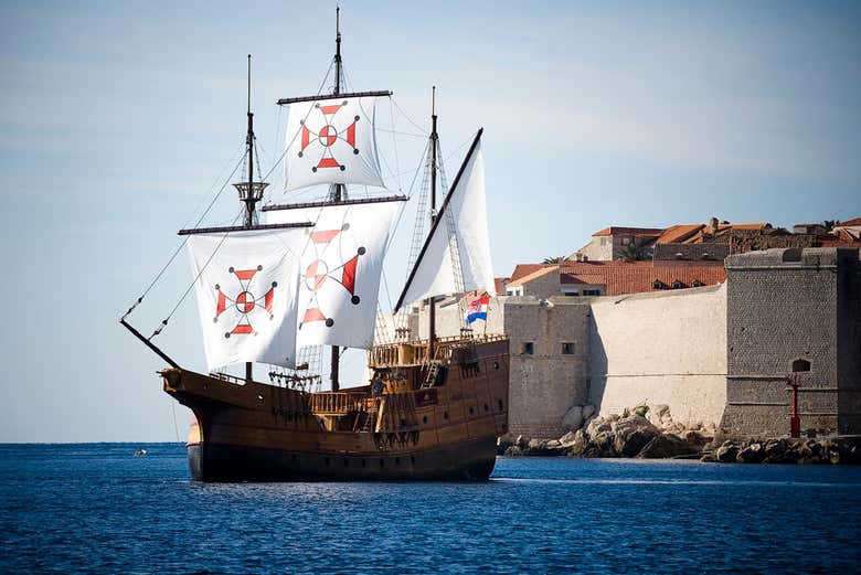 Sur le bateau de Daenerys Targaryen