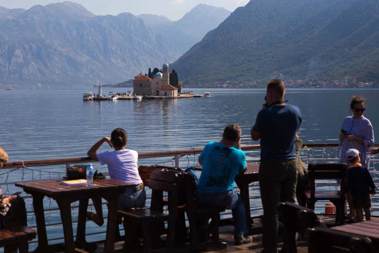 Vue depuis le bateau