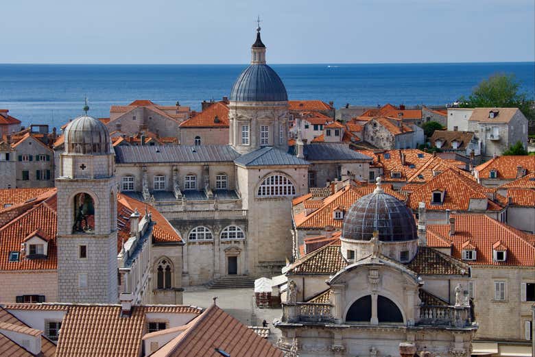Admire the characteristic architecture