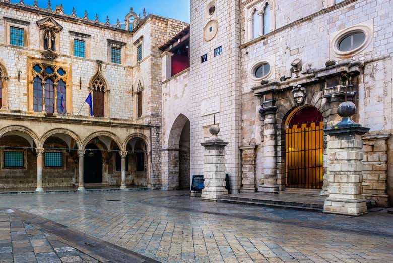 Admire the characteristic architecture