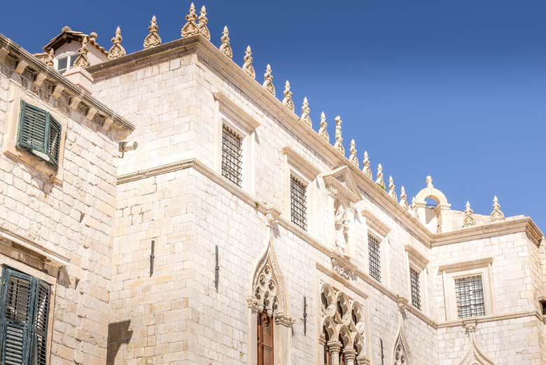 Perspectiva del Palacio Sponza