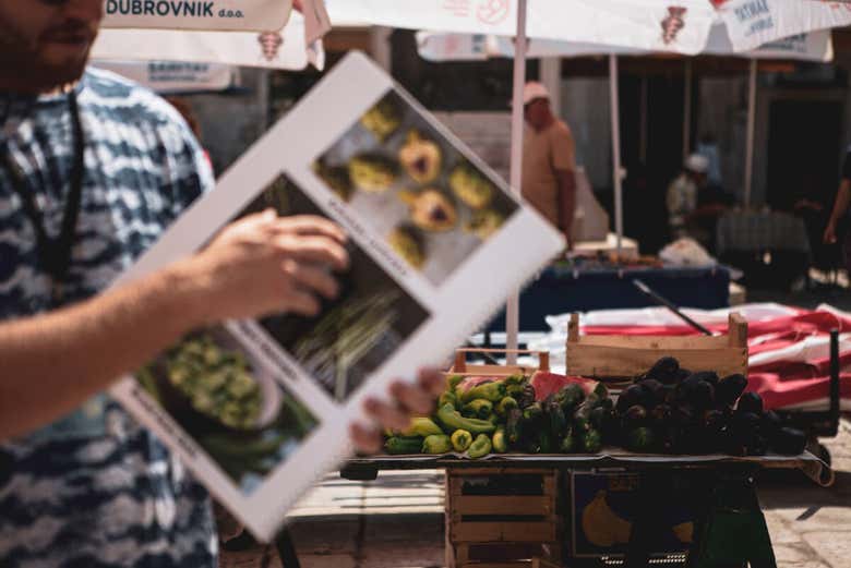 Visitando el Green Market
