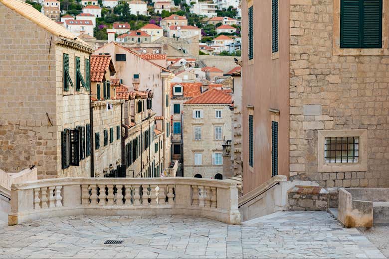 Explore the historic center of Dubrovnik