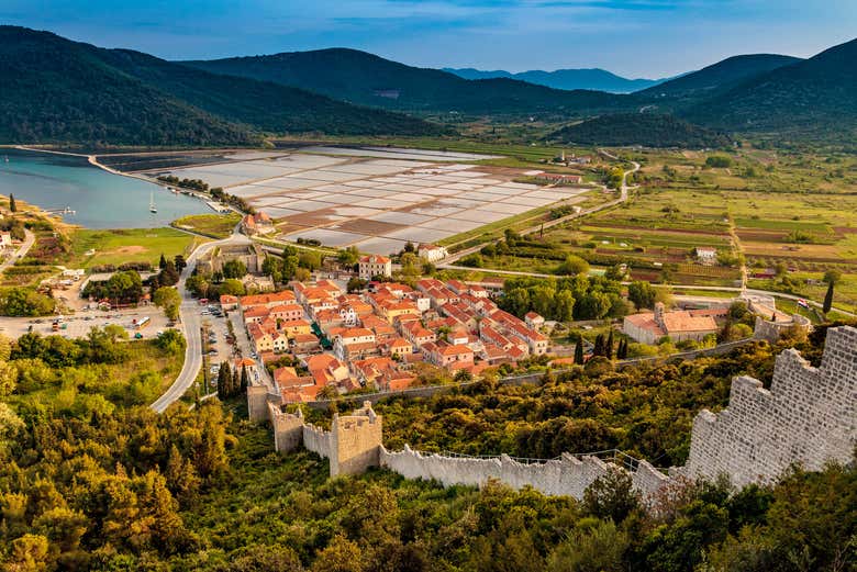 Ston and the Salt Pans