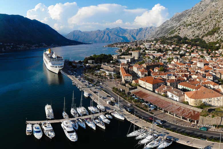 Vue panoramique sur Kotor