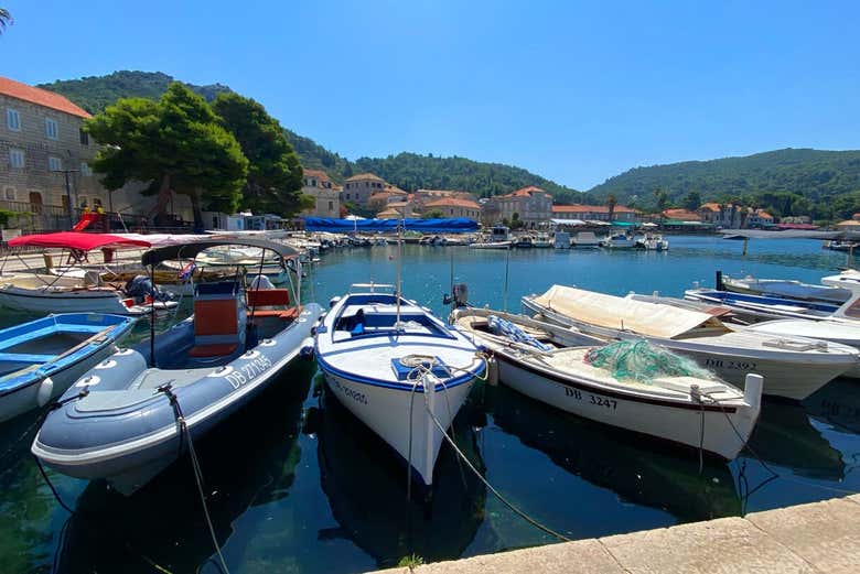 Il porto di Calamotta